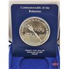 Image 4 : The Franklin Mint : 1979 Commonwealth of the Bahamas : $25 Sterling Silver Proof Coin : Commemoratio