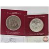 Image 2 : Collector Combo (2) : The Franklin Mint : Bahama Islands : ~ 1973 $2 Sterling Silver "Flamingo" Coin