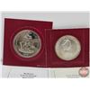 Image 3 : Collector Combo (2) : The Franklin Mint : Bahama Islands : ~ 1973 $2 Sterling Silver "Flamingo" Coin