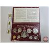 Image 1 : The Franklin Mint : 1973 Bahamas : Nine-Coin Specimen Set (COA) (Estate Lot)