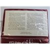 Image 3 : The Franklin Mint : 1973 Bahamas : Nine-Coin Specimen Set (COA) (Estate Lot)
