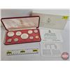 Image 1 : The Franklin Mint : 1975 Bahamas : Nine-Coin Proof Set (COA) (Estate Lot)