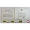 Image 5 : The Franklin Mint : 1975 Bahamas : Nine-Coin Proof Set (COA) (Estate Lot)