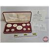 Image 1 : The Franklin Mint : 1976 Bahamas : Nine-Coin Proof Set (COA) (Estate Lot)