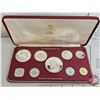 Image 2 : The Franklin Mint : 1976 Bahamas : Nine-Coin Proof Set (COA) (Estate Lot)