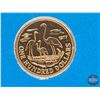 Image 3 : Bahamas $100 Gold Coin : Mint Year 1977 : Celebrating 1973 Year of Independence (COA .9166 Gold : 22