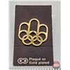 Image 2 : Vintage Canada : Montreal 1976 Olympic Games Pin : "RB" Gold Plated