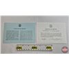 Image 6 : The Franklin Mint ~ Belize : 1974 Eight-Coin Solid Sterling Silver Proof Set (COA) (Estate Lot)