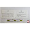 Image 5 : The Franklin Mint ~ Belize : 1977 Eight-Coin Solid Sterling Silver Proof Set (COA) (Estate Lot)