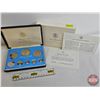Image 1 : The Franklin Mint ~ Belize : 1978 Eight-Coin Proof Set (COA) (Estate Lot)