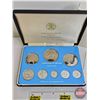 Image 2 : The Franklin Mint ~ Belize : 1978 Eight-Coin Proof Set (COA) (Estate Lot)