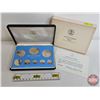 Image 1 : The Franklin Mint ~ Belize : 1980 Eight-Coin Proof Set (COA) (Estate Lot)