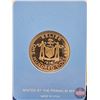 Image 4 : The Franklin Mint ~ Belize : 1976 One Hundred Dollar Gold Coin (Proof) (COA .500 : 6.21 grams) (Esta