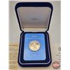 Image 3 : The Franklin Mint ~ Belize : 1978 One Hundred Dollar Gold Coin (Proof) (COA .500 : 6.21 grams) (Esta