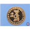 Image 5 : The Franklin Mint ~ Belize : 1978 One Hundred Dollar Gold Coin (Proof) (COA .500 : 6.21 grams) (Esta