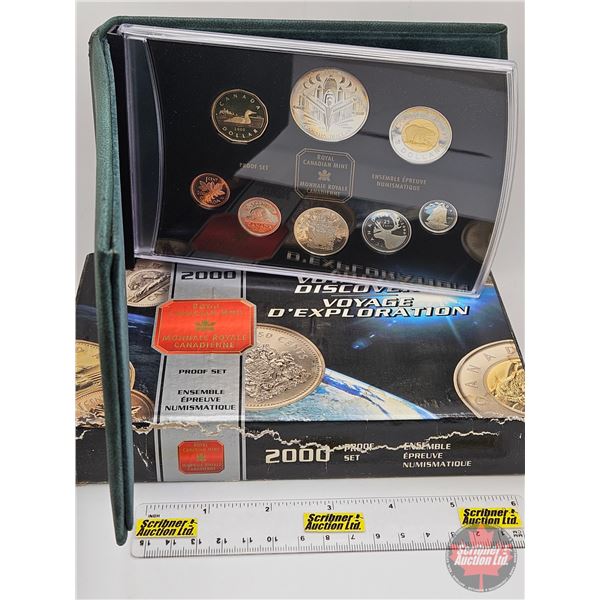 RCM Canada 2000 Proof Set : Voyage of Discovery (COA) (Estate Lot)