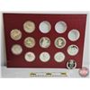 Image 5 : Franklin Mint Canada : THE OFFICIAL COATS OF ARMS OF CANADA Collection : Limited Edition : First Edi