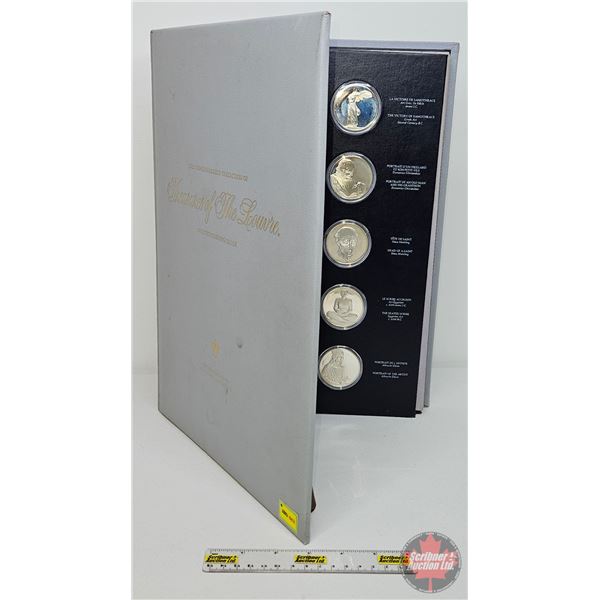 Rare Vintage : The Franklin Mint 1972 : The Conservateurs Collection of Treasures of the Louvre in S