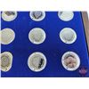 Image 11 : Rare Vintage : Franklin Mint 1977 : NASA Space Flight Emblems Ingots : 25 Sterling Silver :  The Off