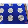 Image 6 : Rare Vintage : Franklin Mint 1977 : NASA Space Flight Emblems Ingots : 25 Sterling Silver :  The Off