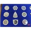 Image 8 : Rare Vintage : Franklin Mint 1977 : NASA Space Flight Emblems Ingots : 25 Sterling Silver :  The Off