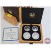 Image 17 : RCM 1976 MONTREAL OLYMPIC COIN PROOF SET COMPLETE COLLECTION ! With Wood Display Rack (1972 COJO 76)