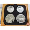 Image 33 : RCM 1976 MONTREAL OLYMPIC COIN PROOF SET COMPLETE COLLECTION ! With Wood Display Rack (1972 COJO 76)