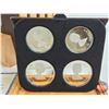 Image 34 : RCM 1976 MONTREAL OLYMPIC COIN PROOF SET COMPLETE COLLECTION ! With Wood Display Rack (1972 COJO 76)
