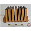 Image 39 : RCM 1976 MONTREAL OLYMPIC COIN PROOF SET COMPLETE COLLECTION ! With Wood Display Rack (1972 COJO 76)