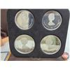 Image 4 : RCM 1976 MONTREAL OLYMPIC COIN PROOF SET COMPLETE COLLECTION ! With Wood Display Rack (1972 COJO 76)