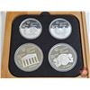 Image 8 : RCM 1976 MONTREAL OLYMPIC COIN PROOF SET COMPLETE COLLECTION ! With Wood Display Rack (1972 COJO 76)