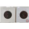 Image 7 : RCM Canada Large Cent (4): 1916; 1917; 1917; 1918