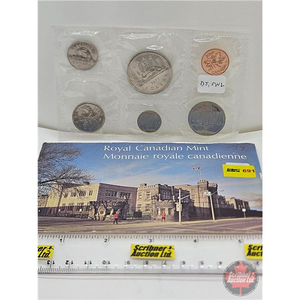 RCM Canada 1977 Uncirculated Year Set (Consignor Tag: DJ , FWL)