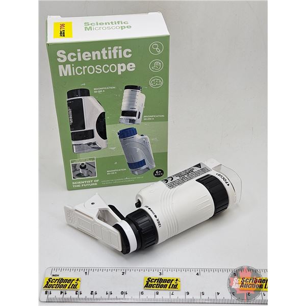 Scientific Microscope  : 50-300X (Specs on Box in Photos)