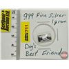 Image 1 : Canada .999 Fine Silver : One-Gram : Best Friend ~ Puppy (GST Exempt)