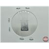 Image 3 : Canada .999 Fine Silver : One-Gram : Valcambi Suisee  (GST Exempt)