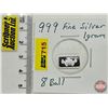 Image 1 : Canada .999 Fine Silver : One-Gram : Eight-Ball (GST Exempt)