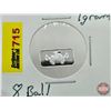 Image 2 : Canada .999 Fine Silver : One-Gram : Eight-Ball (GST Exempt)