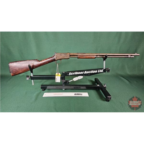 RIFLE: Winchester 22 SL/LR : Model 06 : Pump Action : Take Down (BBL 20") (S/N#329396) (Note: Broken