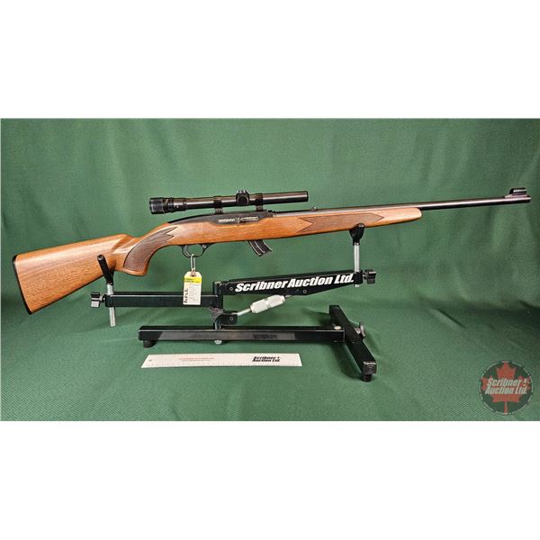 RIFLE: Winchester 22LR : Model 490 : Semi-Auto (c/w Weaver Scope V22-A) (BBL 22") (S/N#J030306)