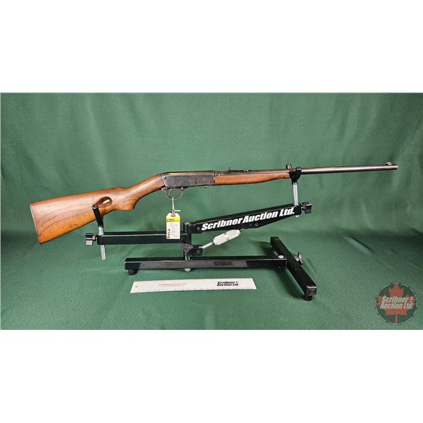RIFLE: Remington 22LR : Model 24 : Takedown : Semi-Auto (BBL 19-1/4") (S/N#40492) (Note: Chip out of