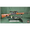 Image 1 : RIFLE: Remington 308 WIN : Model 742 Carbine Woodsmaster : Semi-Auto (c/w Redfield 2x-7x) (BBL 18-1/