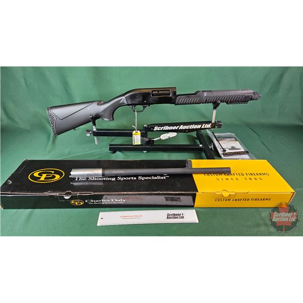 SHOTGUN: Charles Daly (UF) 12ga (3") : Model 301 : Pump Action (c/w Box) (BBL 18-1/2") (S/N#21PA12V-