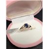 Image 5 : 10K  1.3G Blue Sapphire 1Ct Ring