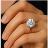 Image 1 : 10K  1.61G Moissanite 0.8Ct Ring