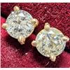 Image 3 : 14K  0.7G Natural Diamond 0.42Ct  Earrings