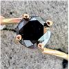 Image 3 : 10K  1.63G Black Diamond 1Ct Ring
