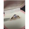 Image 5 : 10K  1.3G Tanzanite 0.9Ct + Dia 0.05Ct Ring