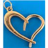 Image 3 : 14K  0.72G Heart Pendant