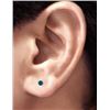 Image 1 : 14K  Lab Blue Diamond 0.05Ct  Earrings